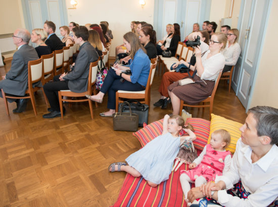 Riigikogu esimees Eiki Nestor pidas kõne lastekaitsepäeva raames korraldatud üritusel „Lastega ja lastele“, 1. juuni 2016